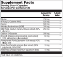 biocleanse capsules (nutra biogenesis) supplement facts