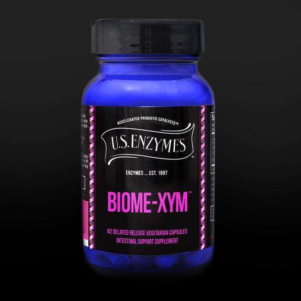 BiomeXym Master Supplements (US Enzymes) Front
