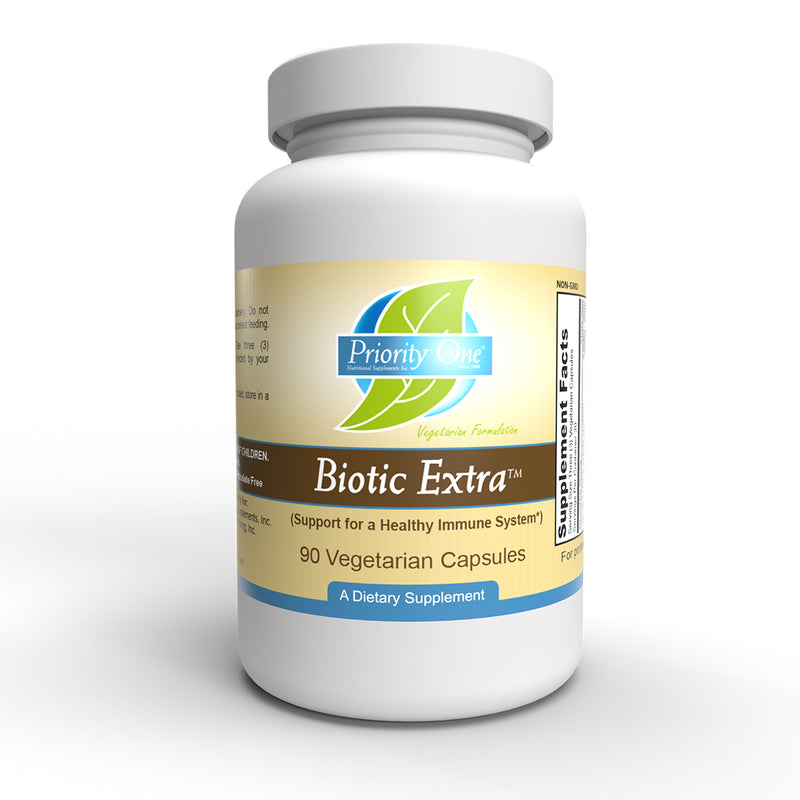 Biotic Extra (Priority One Vitamins) Front