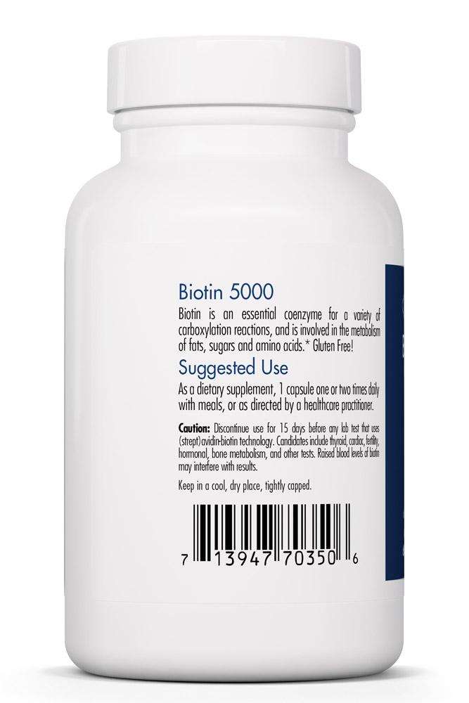 Buy Biotin 5000 Allergy Research Group