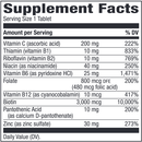 biotin forte 3 mg with zinc (nature's way) supplement facts