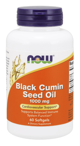 black cumin seed oil (now foods)