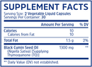 black seed oil caps zhou nutrition supplement facts