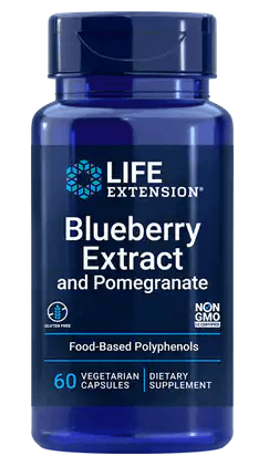 Blueberry Extract and Pomegranate (Life Extension) Front