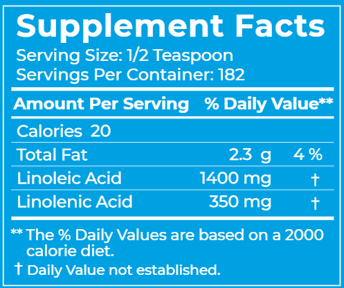 BodyBio Balance Oil (BodyBio) Supplement Facts