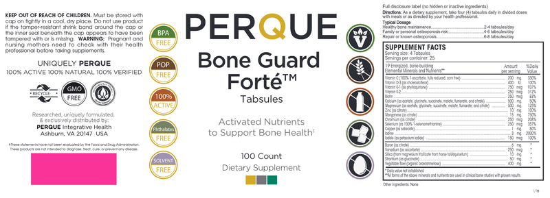 buy bone guard forte (perque)