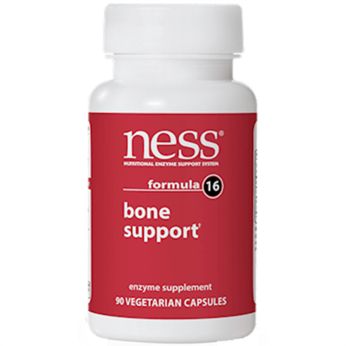 Bone Support Formula 16 (Ness Enzymes) Front