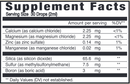 bone support liquid eidon supplement facts