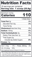 Bone Broth Protein - Tomato Basil (Ancient Nutrition) Supplement Facts