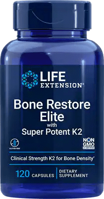 Bone Restore Elite with Super Potent K2 (Life Extension)