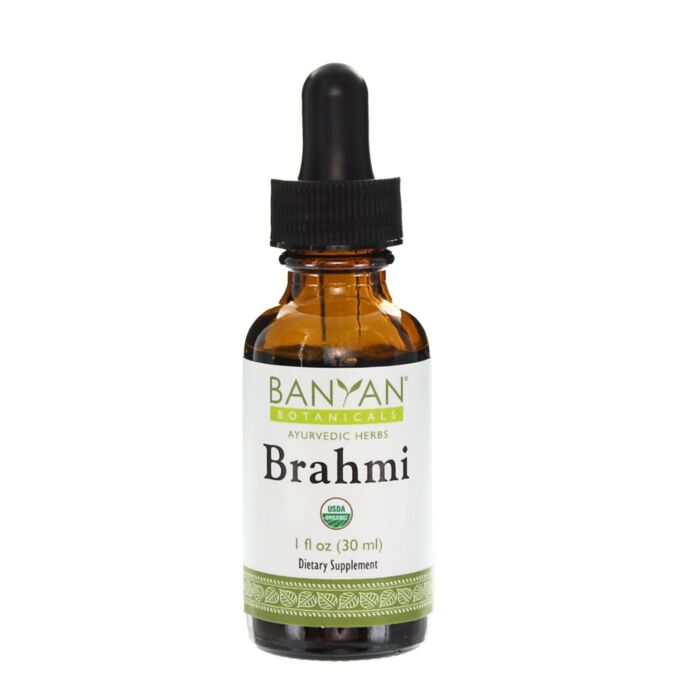 Brahmi Liquid Extract Organic (Banyan Botanicals) Front