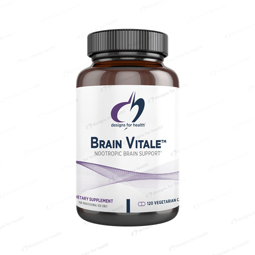 Brain Vitale (Designs for Health) 120ct Front