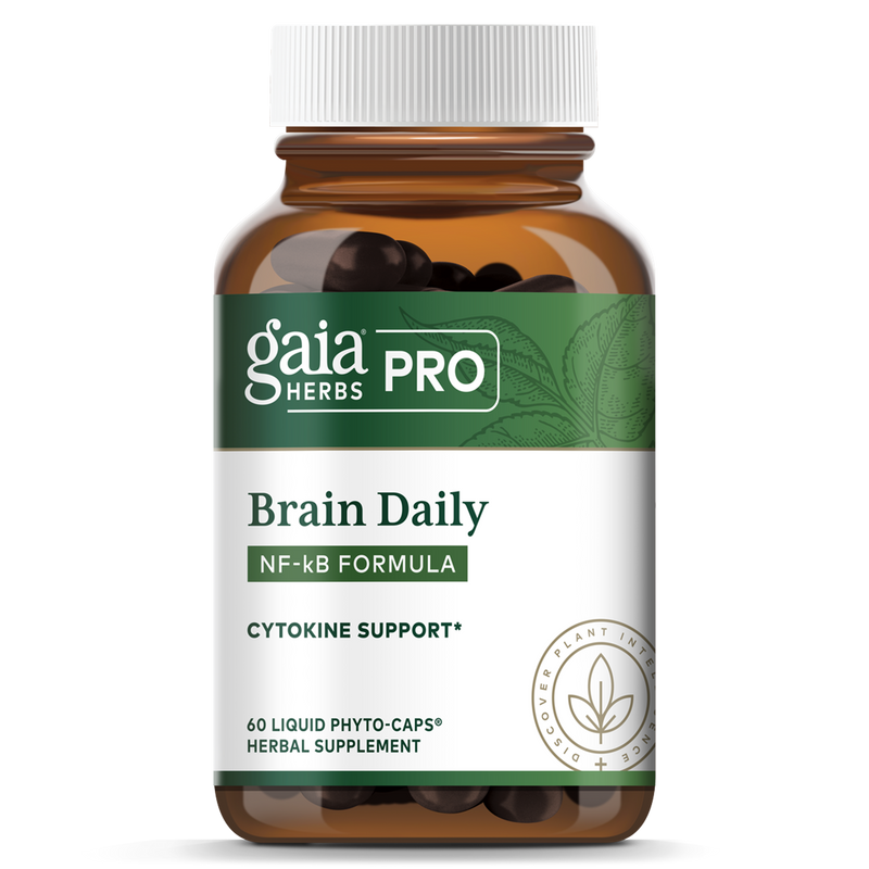 Brain Daily: NF-kB Formula (Gaia Herbs Professional Solutions) front