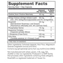 brain regain (protocol for life balance) supplement facts