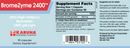 bromezyme 2400 (karuna responsible nutrition) label