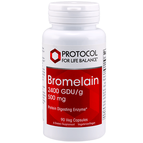 Bromelain 2400 GDU/g 500 mg (Protocol for Life Balance)