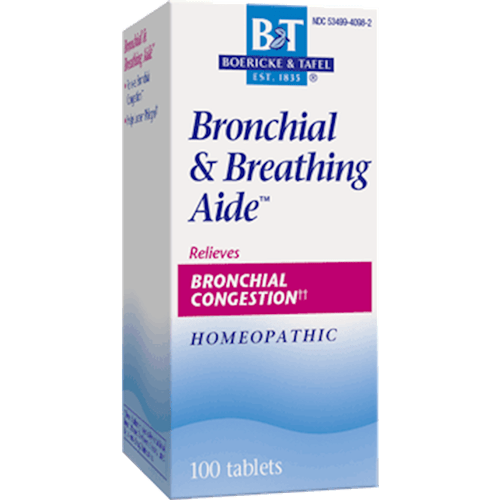 Bronchial & Breathing Aide (Boericke&Tafel) Front
