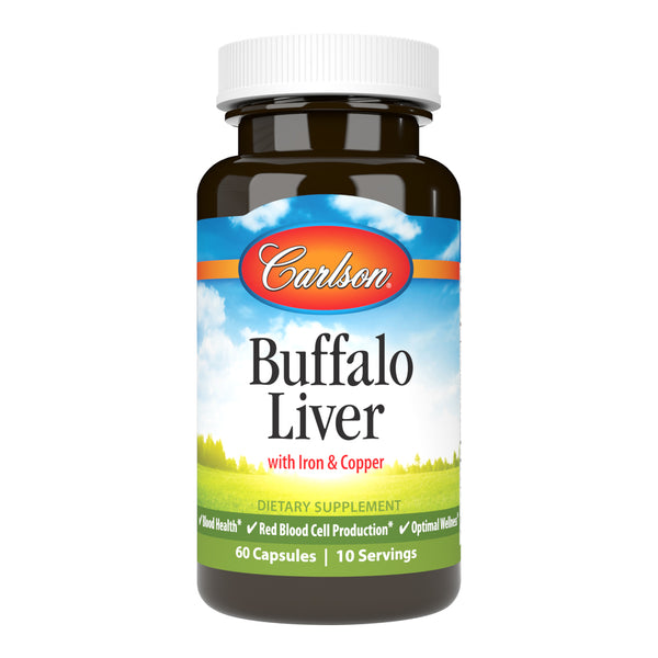 Buffalo Liver (Carlson Labs) Front
