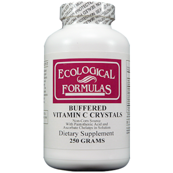 Buffered Vitamin C Crystals (Ecological Formulas) Front