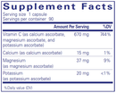 Buffered Ascorbic Acid Capsules 90 Count