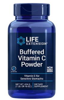 Buffered Vitamin C Powder (Life Extension) Front