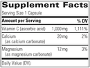 buffered vitamin c integrative therapeutics supplement facts
