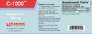 c-1000 (karuna responsible nutrition) label
