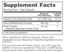 c-1000 caps (protocol for life balance) supplement facts