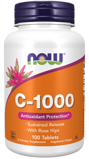 c-1000 sustained release with rose hips (now foods)