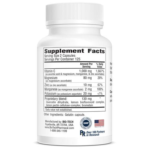 C-Max 1000 (Bio-Tech Pharmacal) Supplement Facts