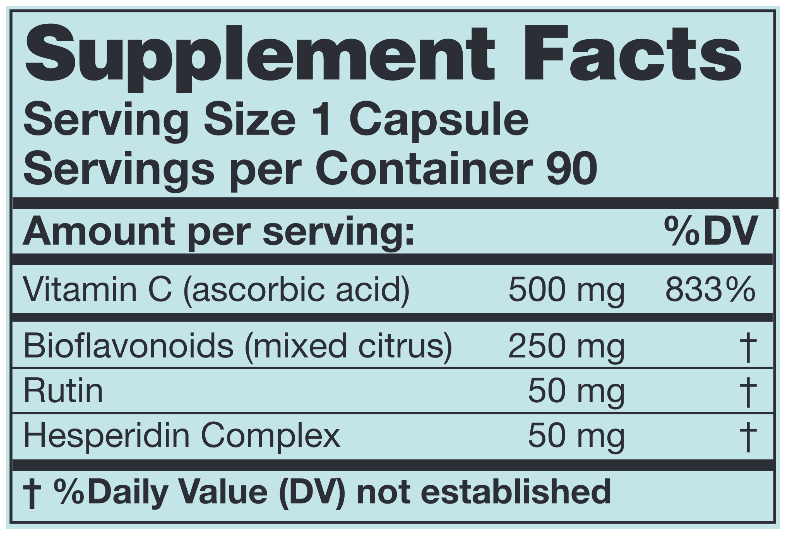 C-Plex (Karuna Responsible Nutrition) Supplement Facts