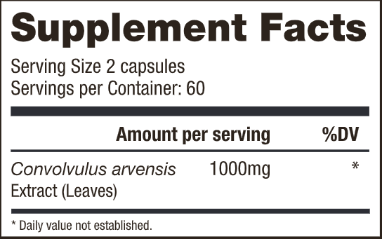 c-statin (aidan products) supplement facts