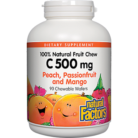C500mg Peach Passionfruit Mango (Natural Factors) Front