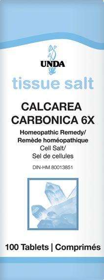 CALCAREA CARB 6X SALT (UNDA) Front