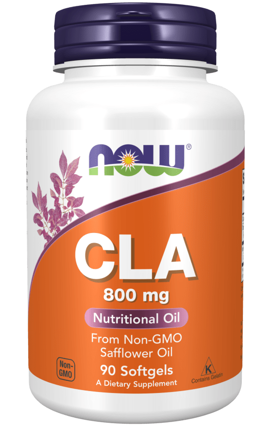 CLA 800 mg (NOW) Front