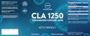 cla 1250 (metabolic response modifier) label
