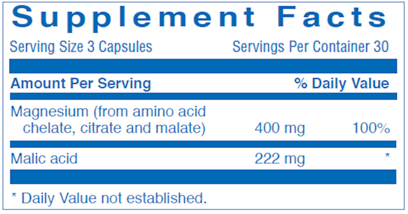 CLINICAL MAGNESIUM (Anabolic Laboratories) Supplement Facts