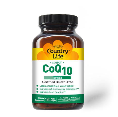 COQ10 100 mg (Country Life) Front