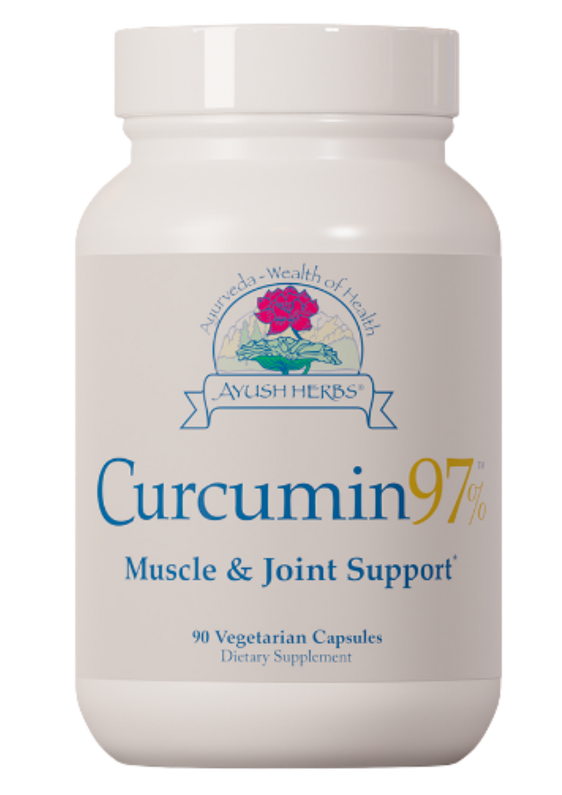 Curcumin 97% (Ayush Herbs) Front
