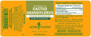 cactus grandiflorus (herb pharm) label