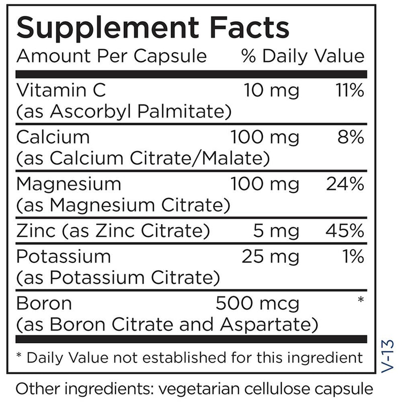 Cal/Mag 1:1 (Metabolic Maintenance) Supplement Facts