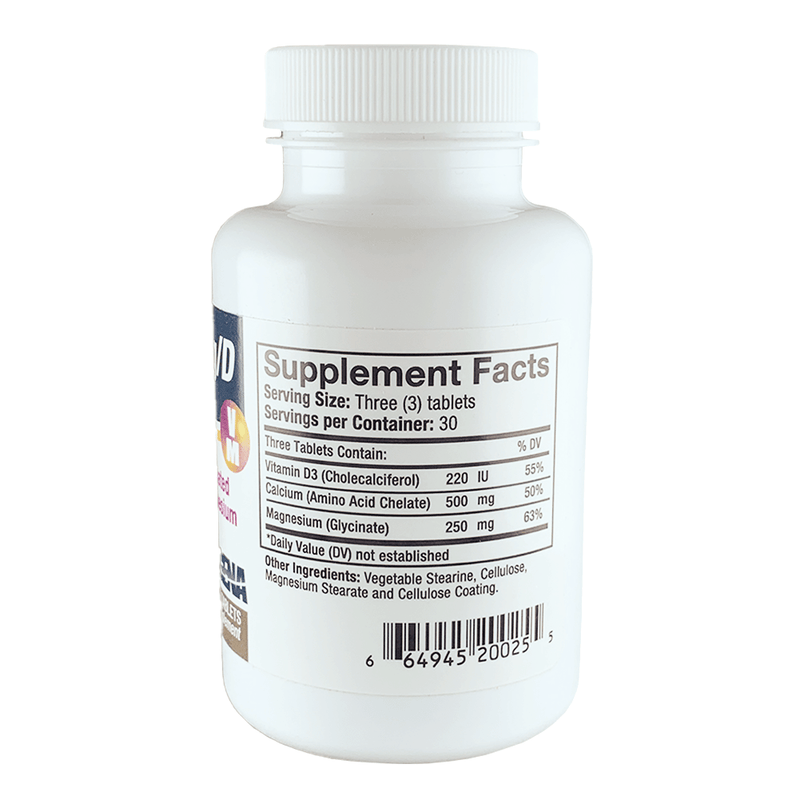 Calcium | Magnesium | Vitamin D3 Progena Side
