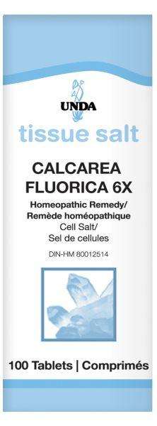 Calcarea Fluorica 6X Salt (UNDA) Front