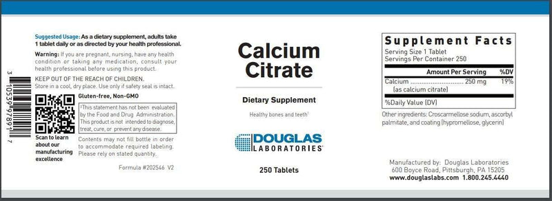 Buy Calcium Citrate Douglas Labs
