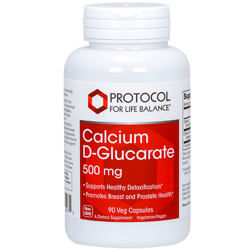Calcium D-Glucarate 500 mg (Protocol for Life Balance)