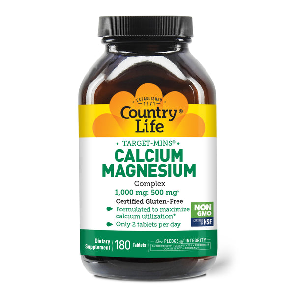 Calcium Magnesium Complex (Country Life) Front