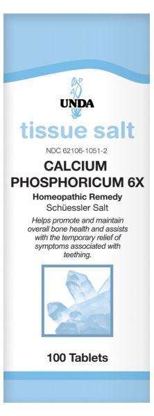 Calcium Phosphoricum 6X (Salt) (UNDA) Front