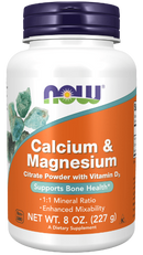 calcium & magnesium powder (now foods)