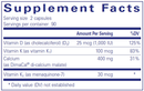 calcium k/d pure encapsulations supplement facts