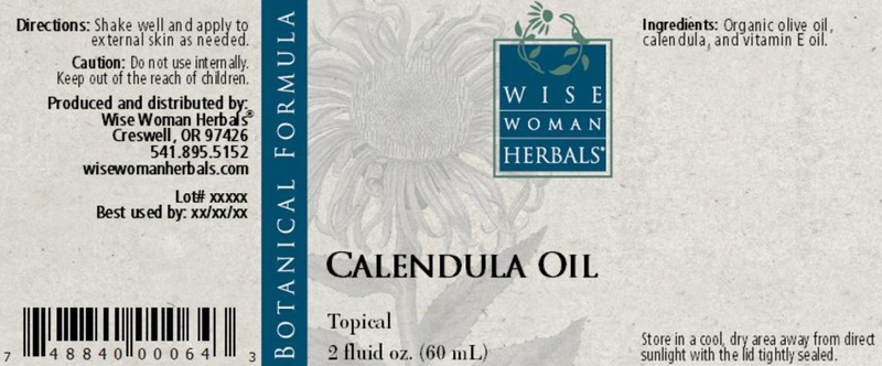 Calendula Oil Wise Woman Herbals products